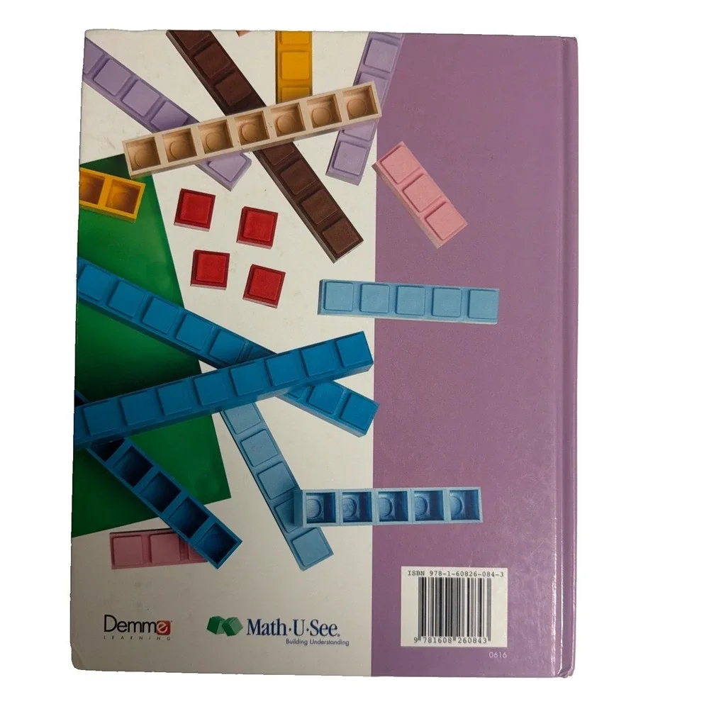 Math-U-See Zeta Decimals & Percents Instruction Manual Book & DVD 2012 Set